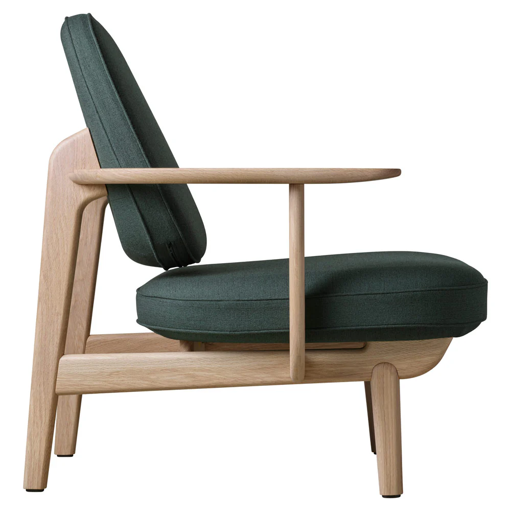 Fred Lounge Chair - Clear Lacquered Oak - Image 3