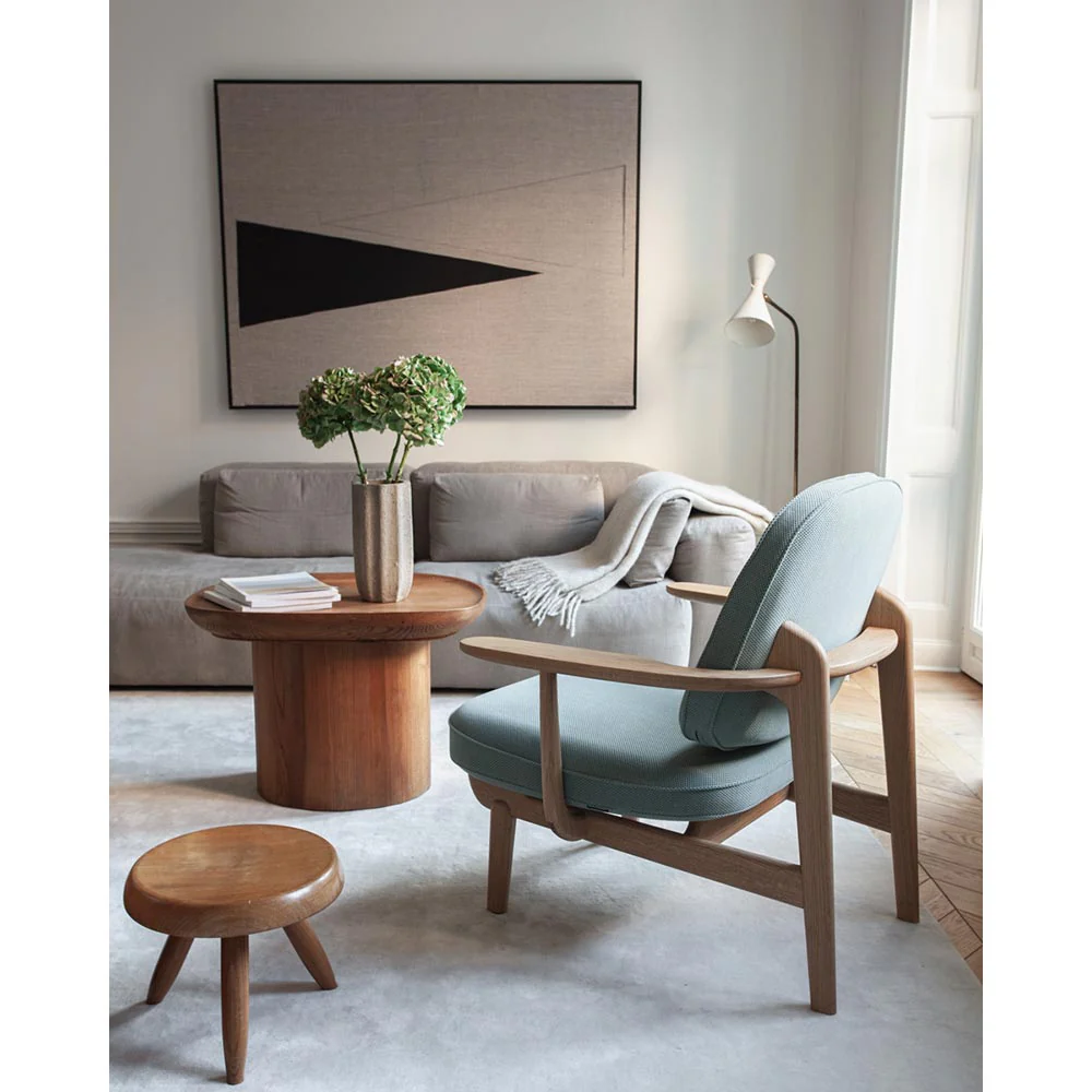 Fred Lounge Chair - Clear Lacquered Oak - Image 6
