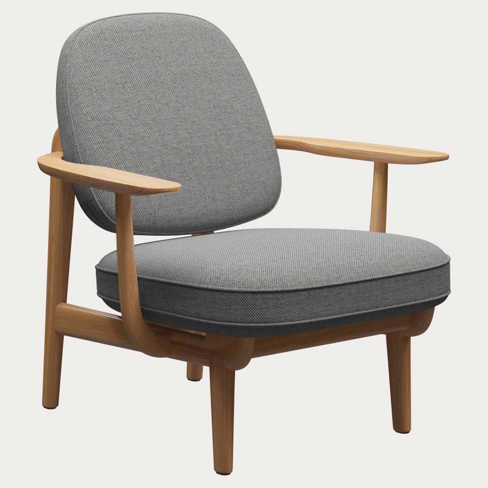 Fred Lounge Chair - Oiled Oak - Image 2