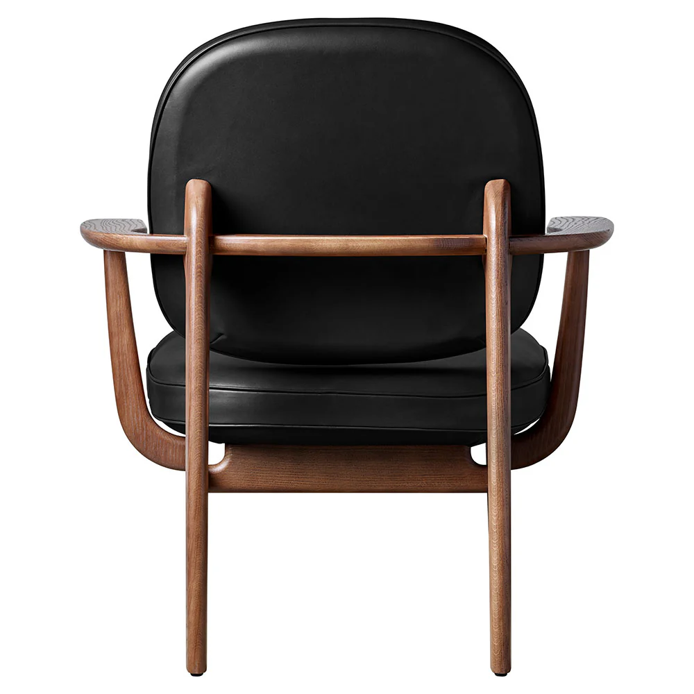 Fred Lounge Chair - Walnut Stained Oak - Image 4