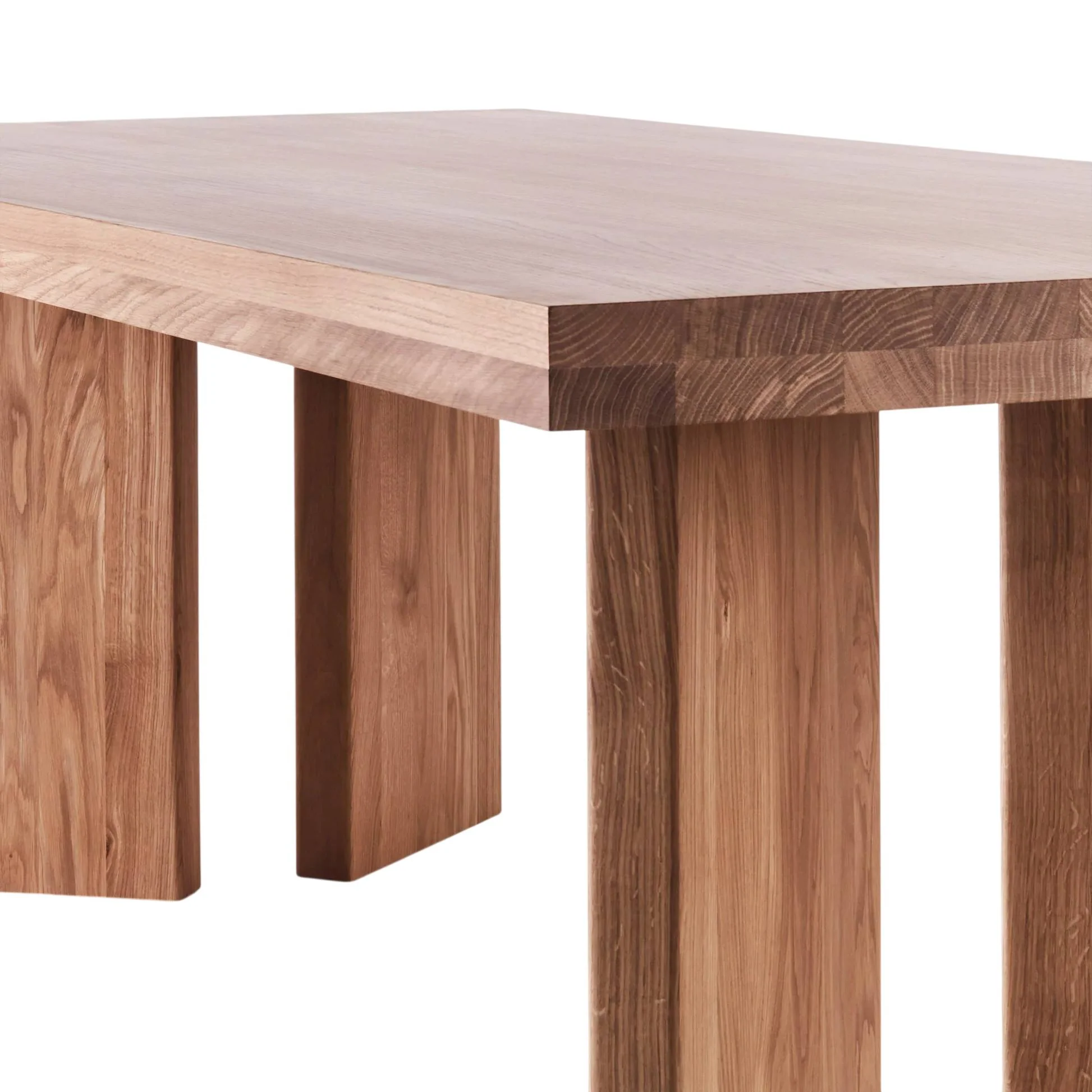 French Dining Table - Oak - Image 3