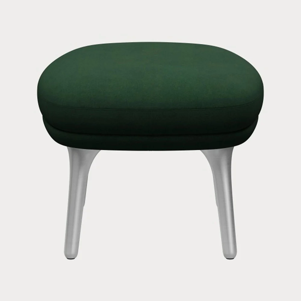 Fri Footstool - Brushed Aluminum Legs - Image 3