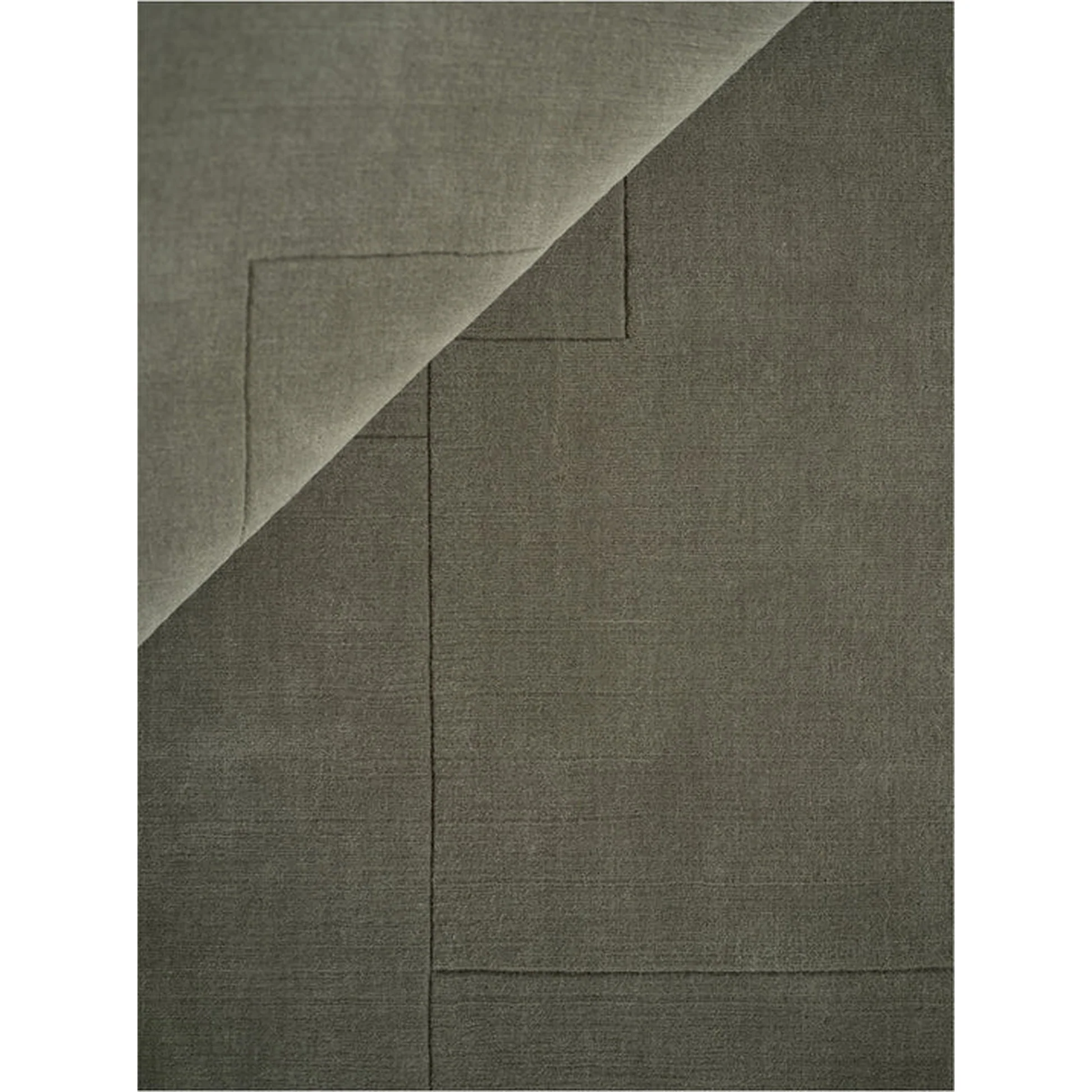 Geometric Maze Rug - Moss - Image 3