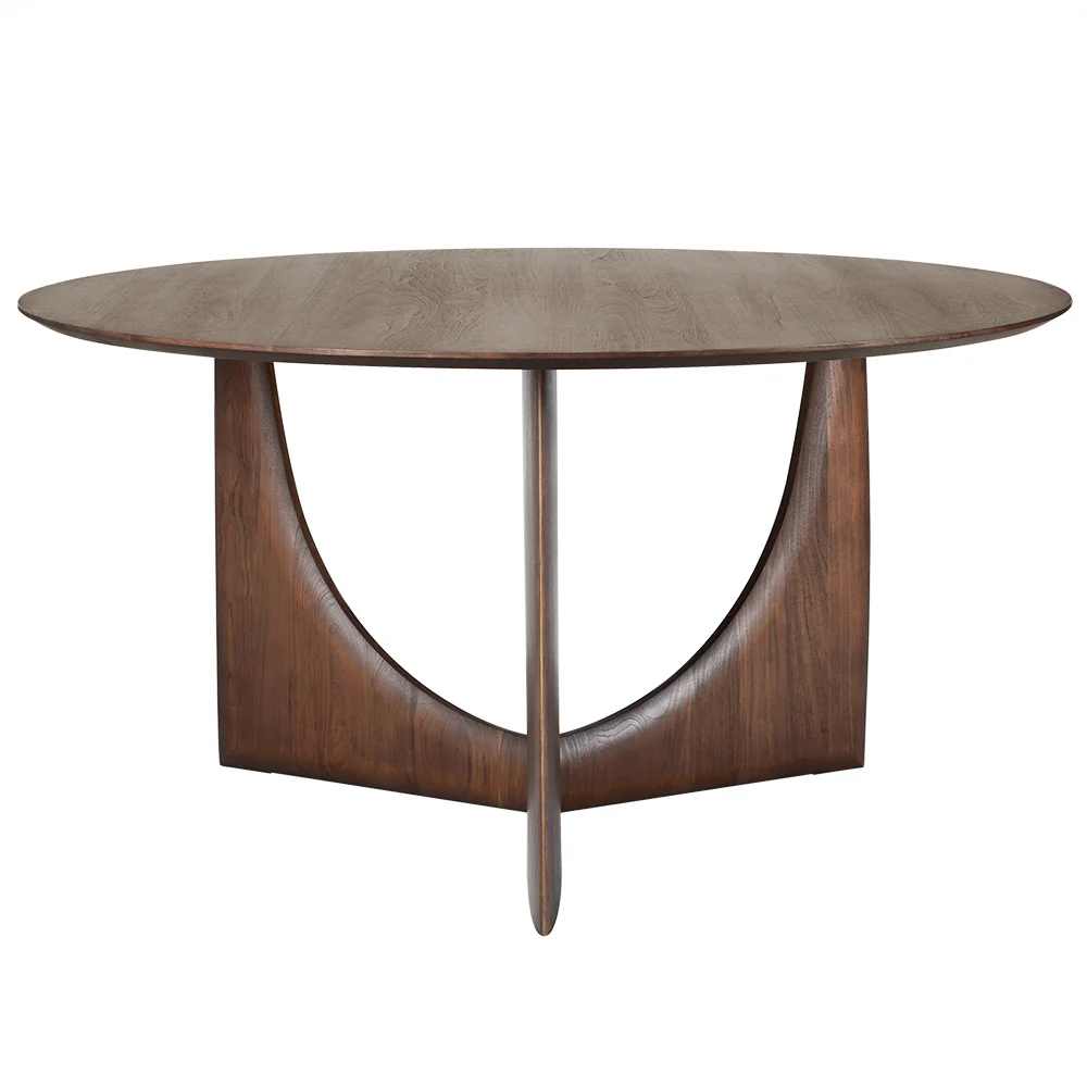 Geometric Round Dining Table