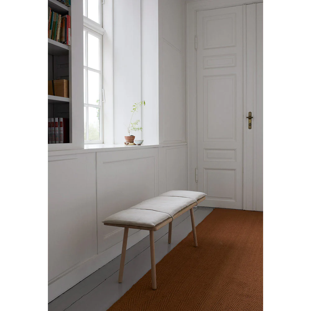 Georg Bench - Oak, Linen - Image 4