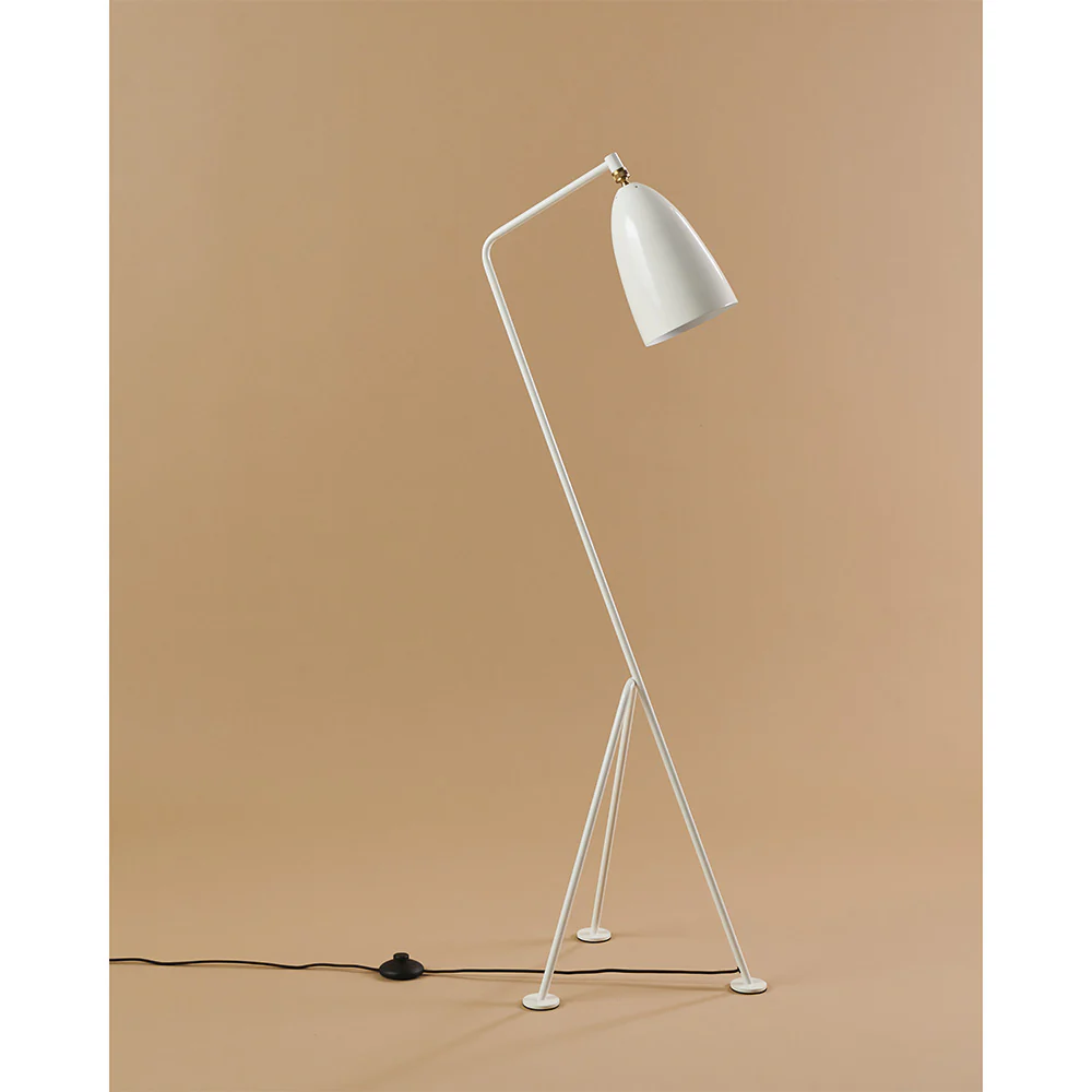 Grashoppa Floor Lamp - Alabaster White Glossy - Image 3