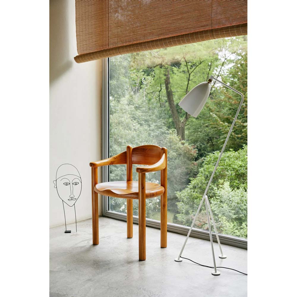 Grashoppa Floor Lamp - Alabaster White Glossy - Image 5