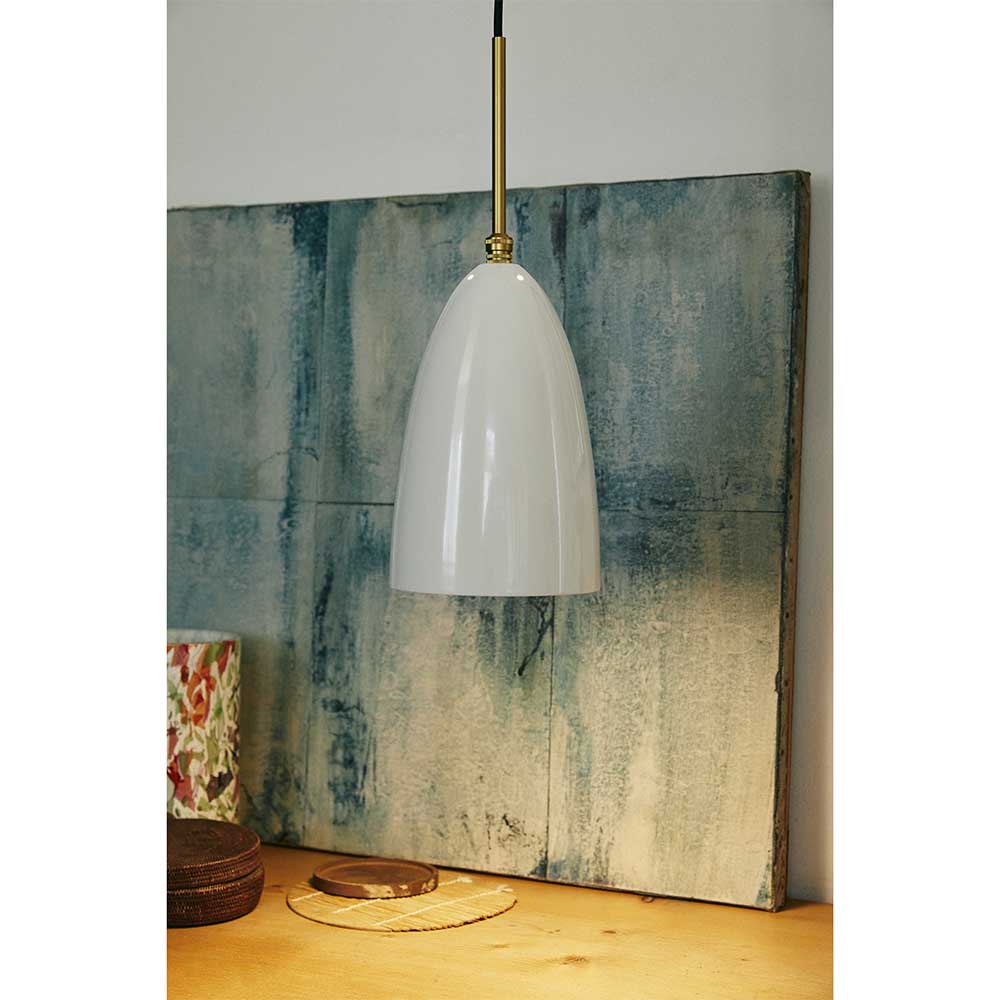 Grashoppa Pendant - Alabaster White Glossy - Image 3