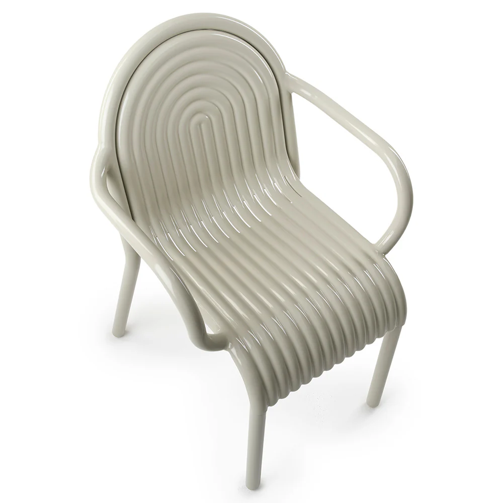 Groove Full Seat Cushion - Putty - Image 6