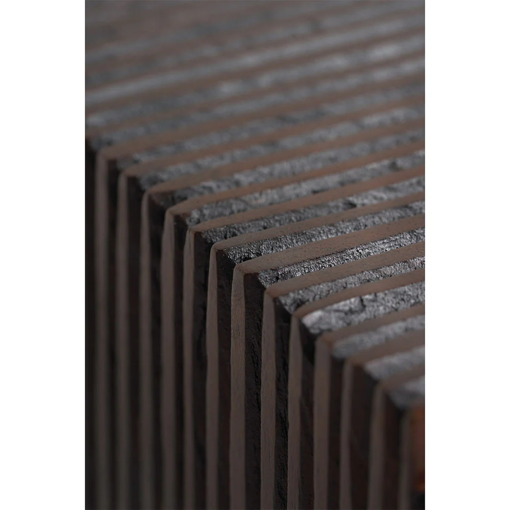 Grooves Book Ends - Dark Brown Mahogany - Image 6