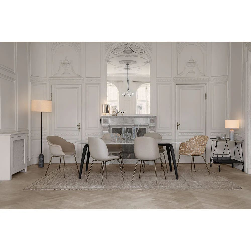 Gubi Elliptical Dining Table - Black Stained Ash - Image 5