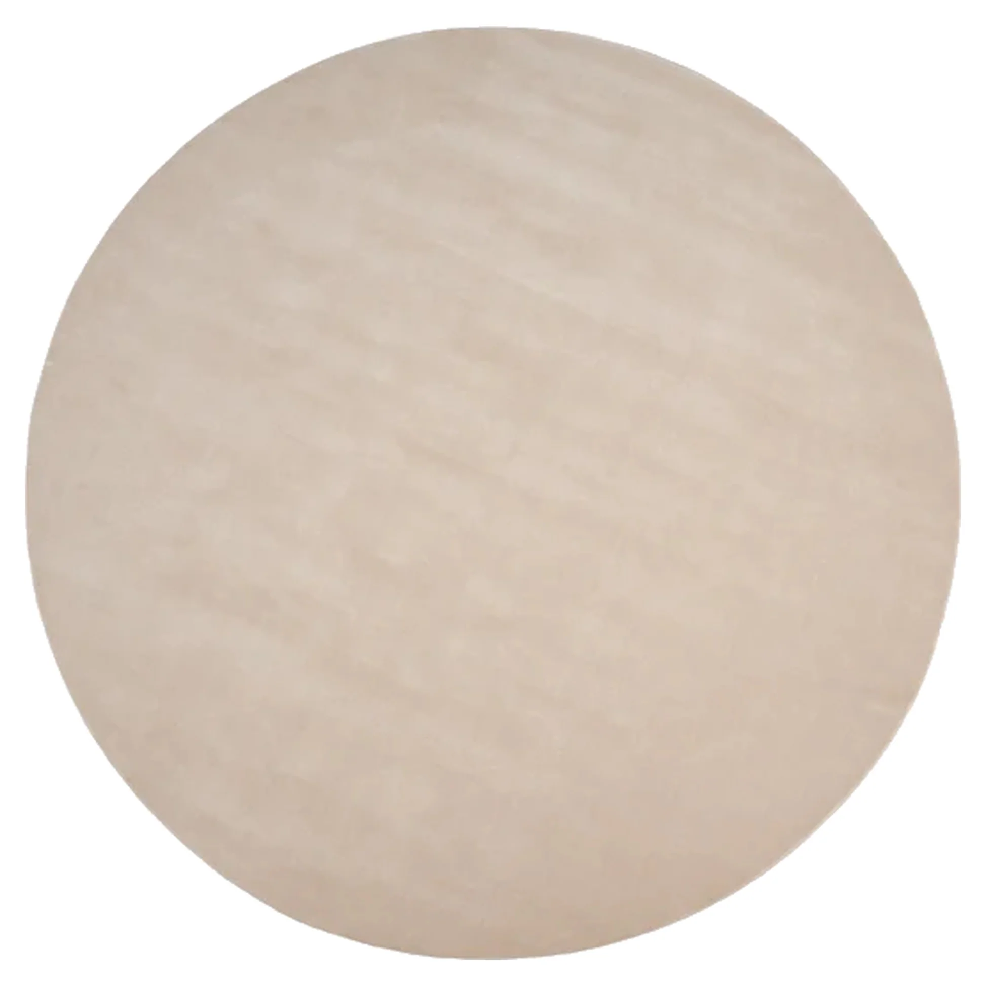 Halo Cloud Round Rug - Beige
