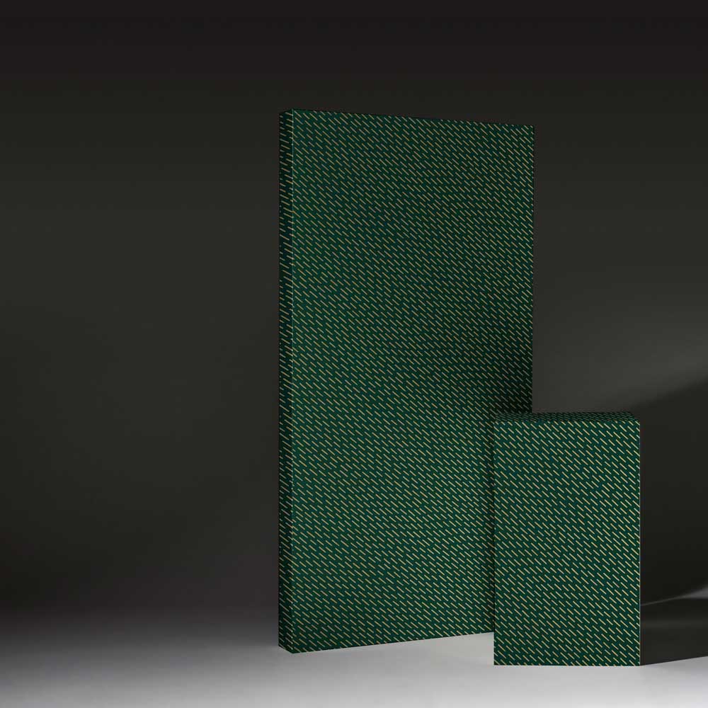 Happy Rain Wallpaper - Green, Gold - Image 2