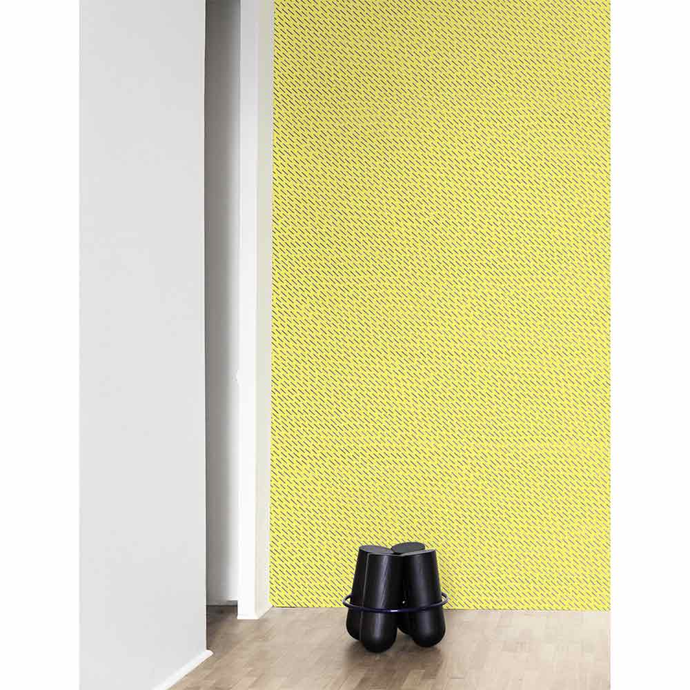 Happy Rain Wallpaper - Yellow, Silver - Image 5