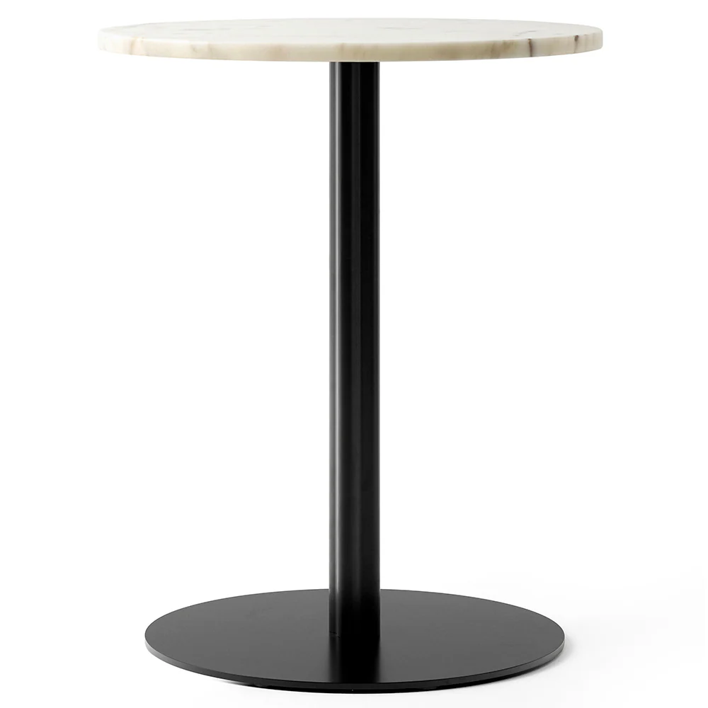 Harbour Column Round Dining Table - Estremoz Marble, Round Base - Image 2