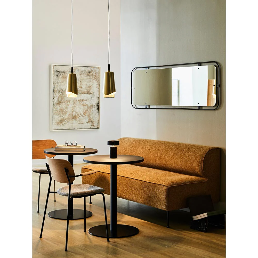 Harbour Column Round Dining Table - Kunis Breccia Stone, Round Base - Image 7