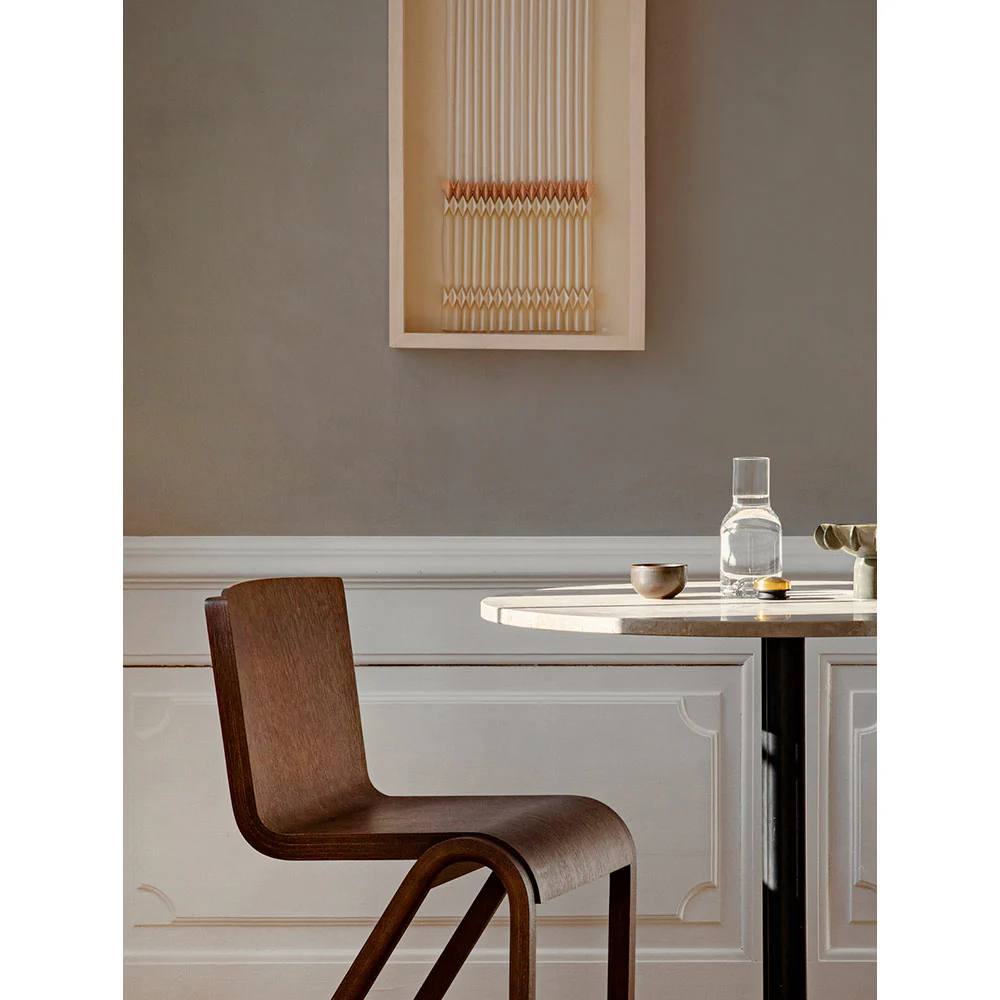 Harbour Column Round Dining Table - Kunis Breccia Stone, Star Base - Image 5