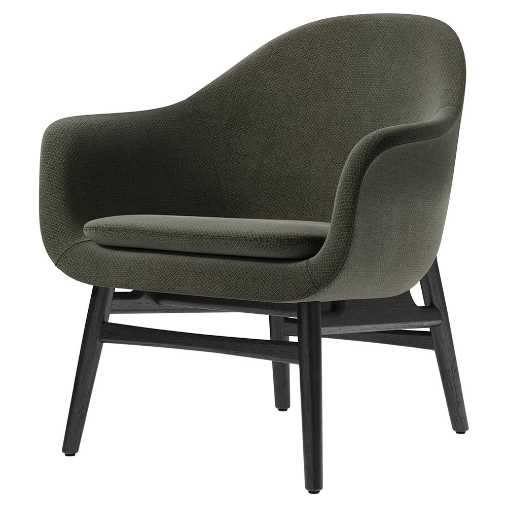 Harbour Lounge Chair - Black Oak Base