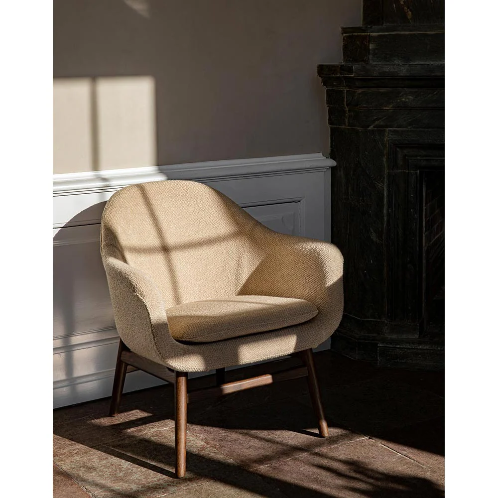 Harbour Lounge Chair - Dark Oak Base - Image 6