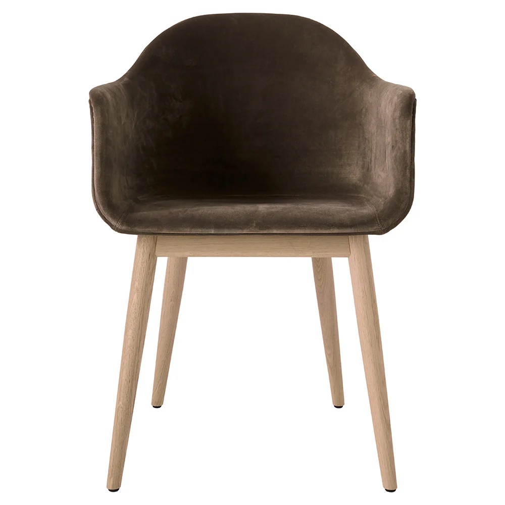Harbour Upholstered Dining Chair - Natural Oak Base