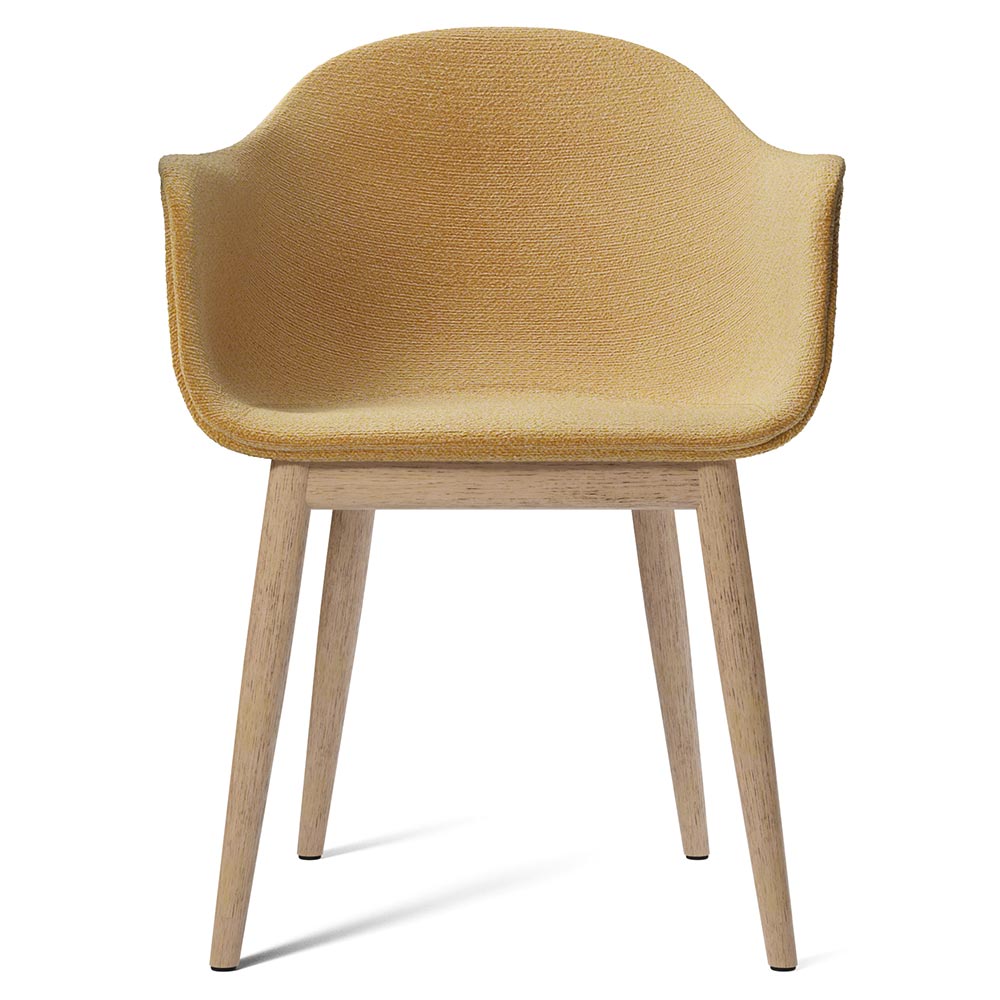 Harbour Upholstered Dining Chair - Natural Oak Base - Image 4
