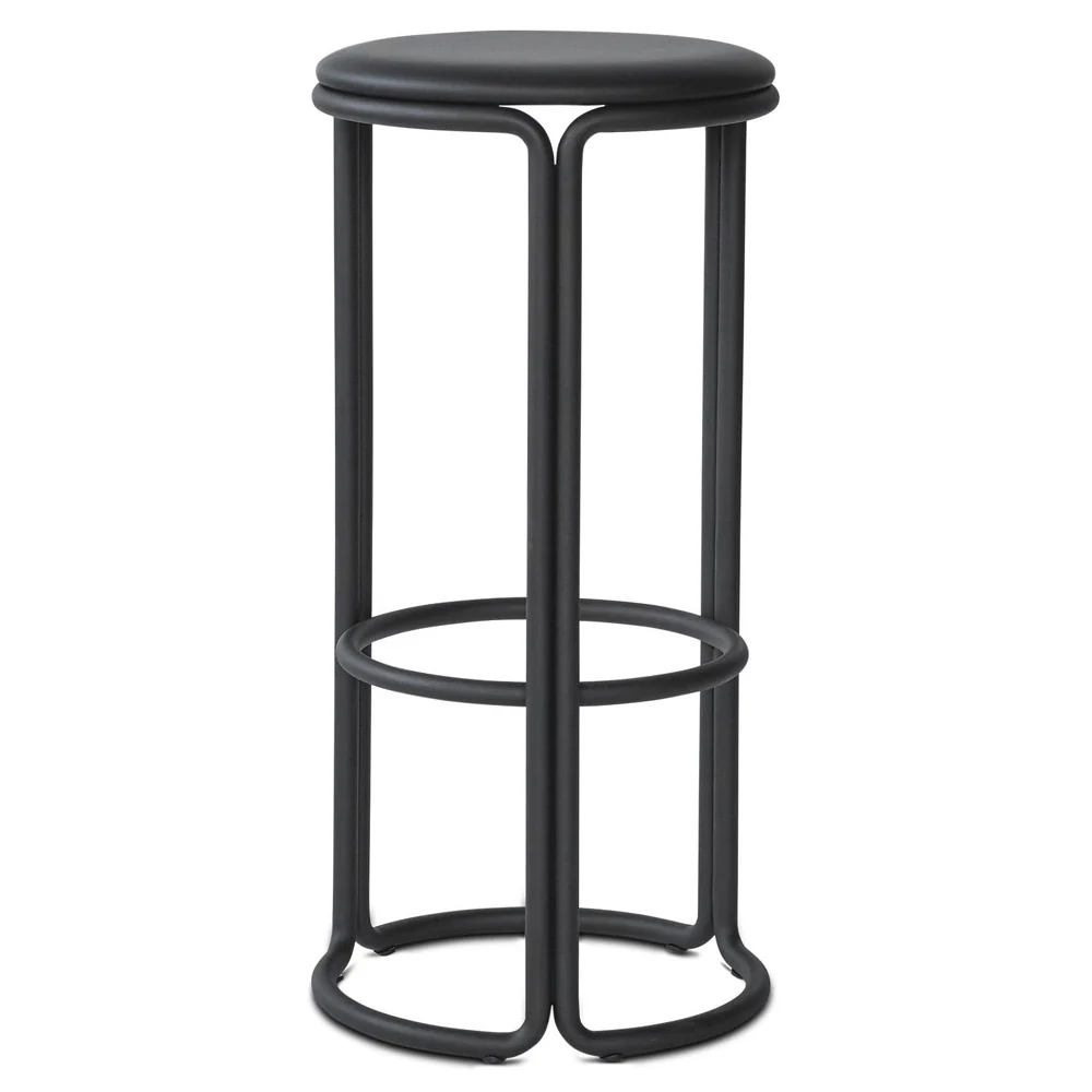 Hardie Upholstered Bar Stool - Savanne Black