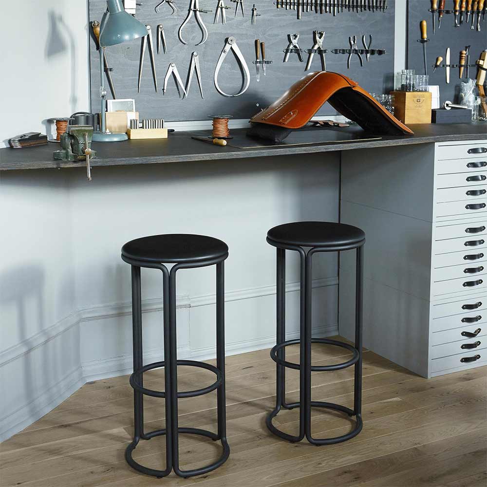 Hardie Upholstered Counter Stool - Image 4