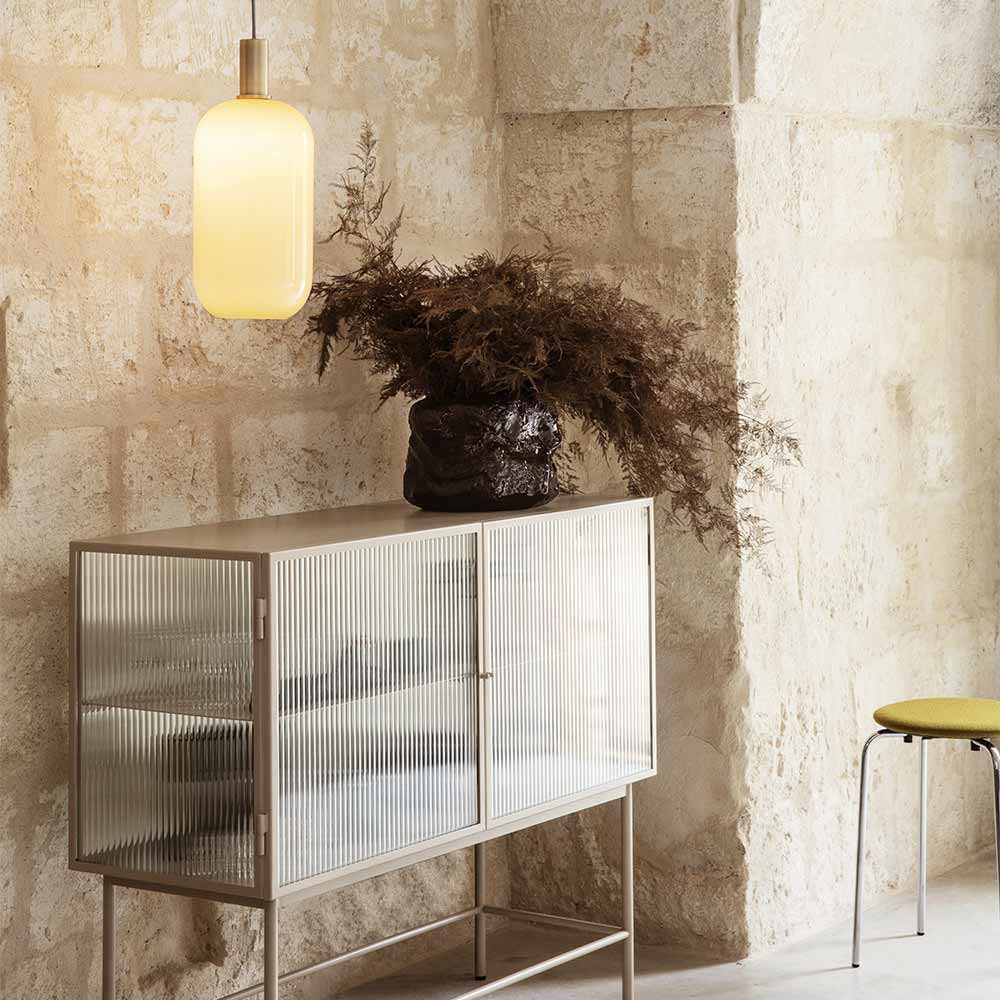 Haze Sideboard - Reeded Glass, Cashmere - Image 5