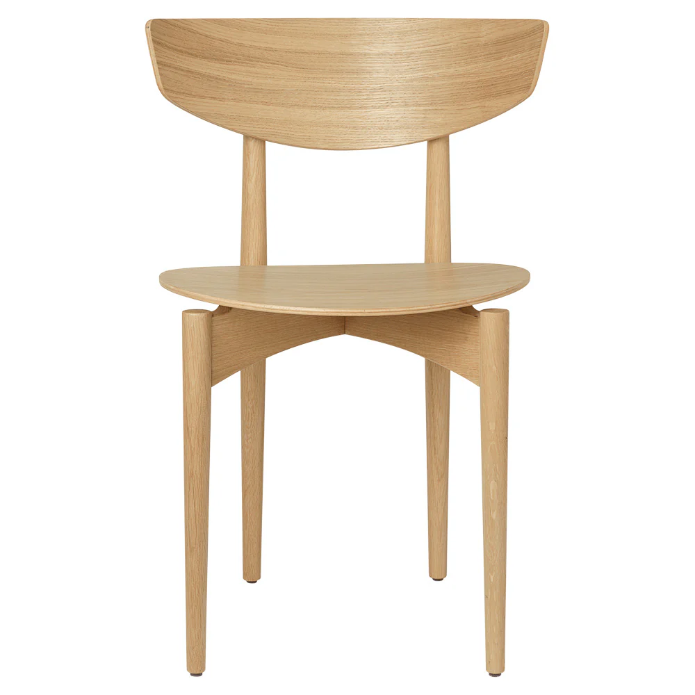 Herman Dining Chair - Wood Frame, Natural Oak