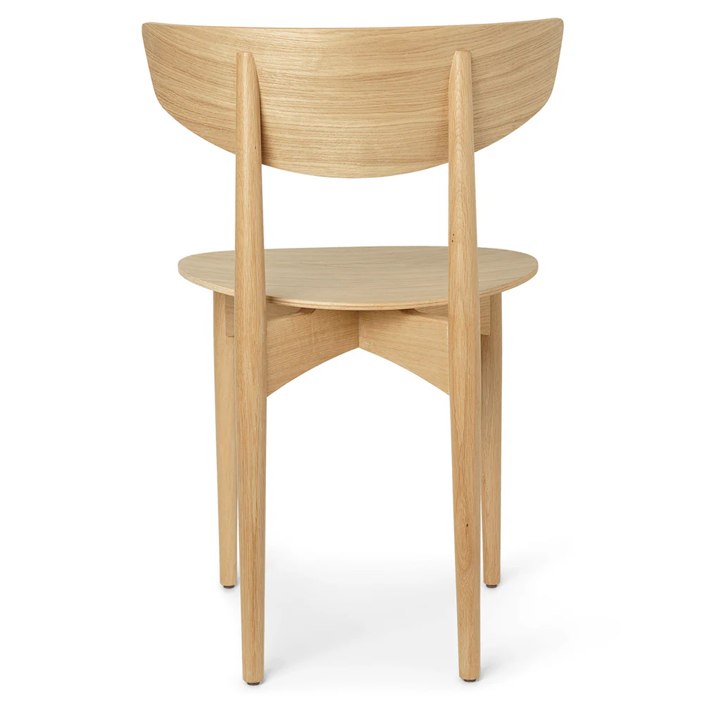 Herman Dining Chair - Wood Frame, Natural Oak - Image 2