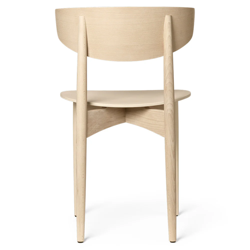 Herman Dining Chair - Wood Frame, White Oiled Beech - Image 2