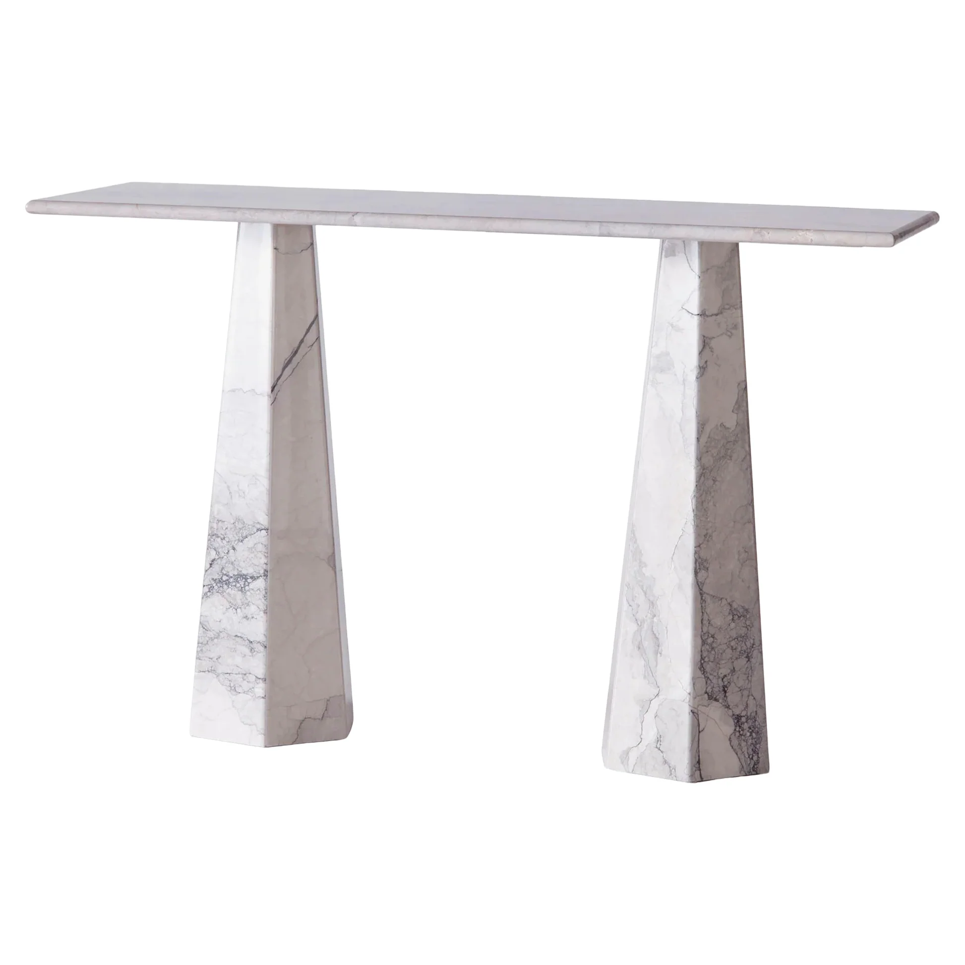 Hexagon Console Table - Albanian Gray - Image 2
