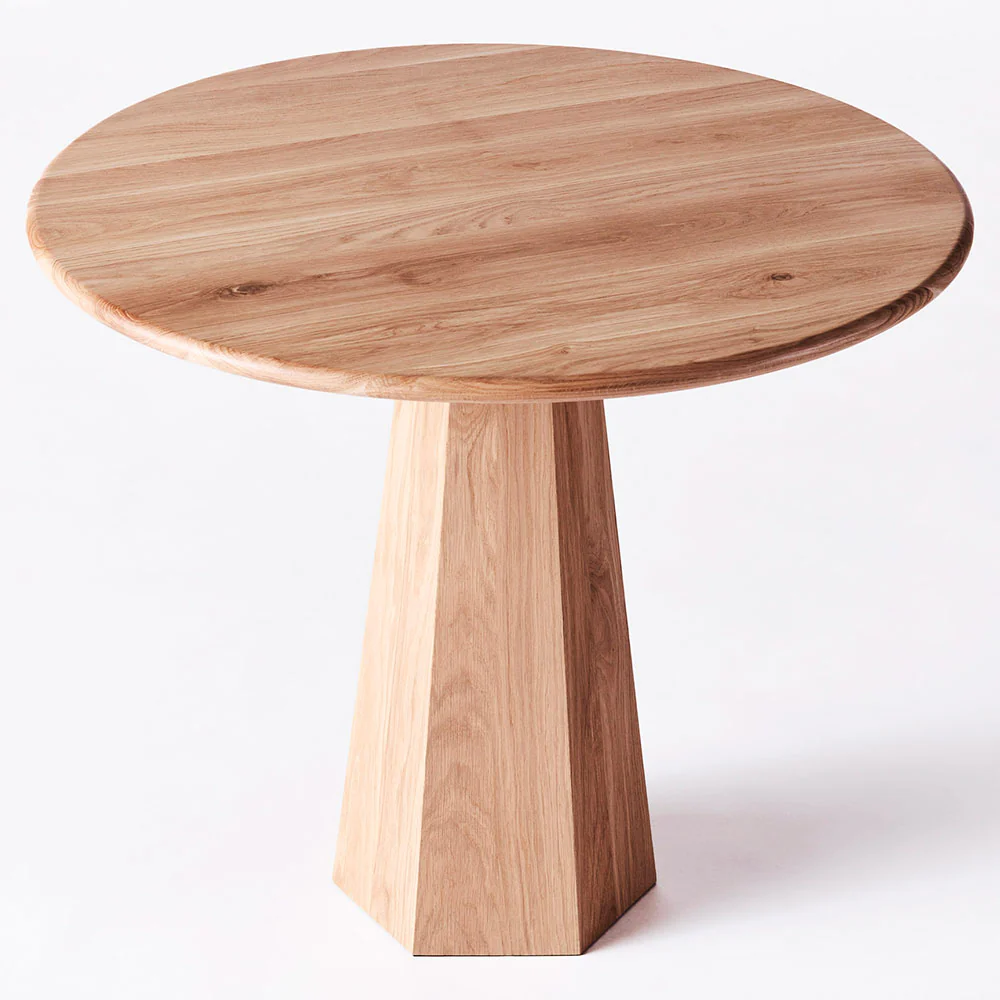 Hexagon Dining Table - Oak - Image 2
