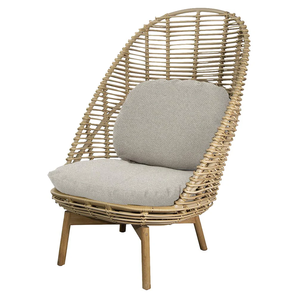 Hive Outdoor Highback Chair - Desert Sand Cushions