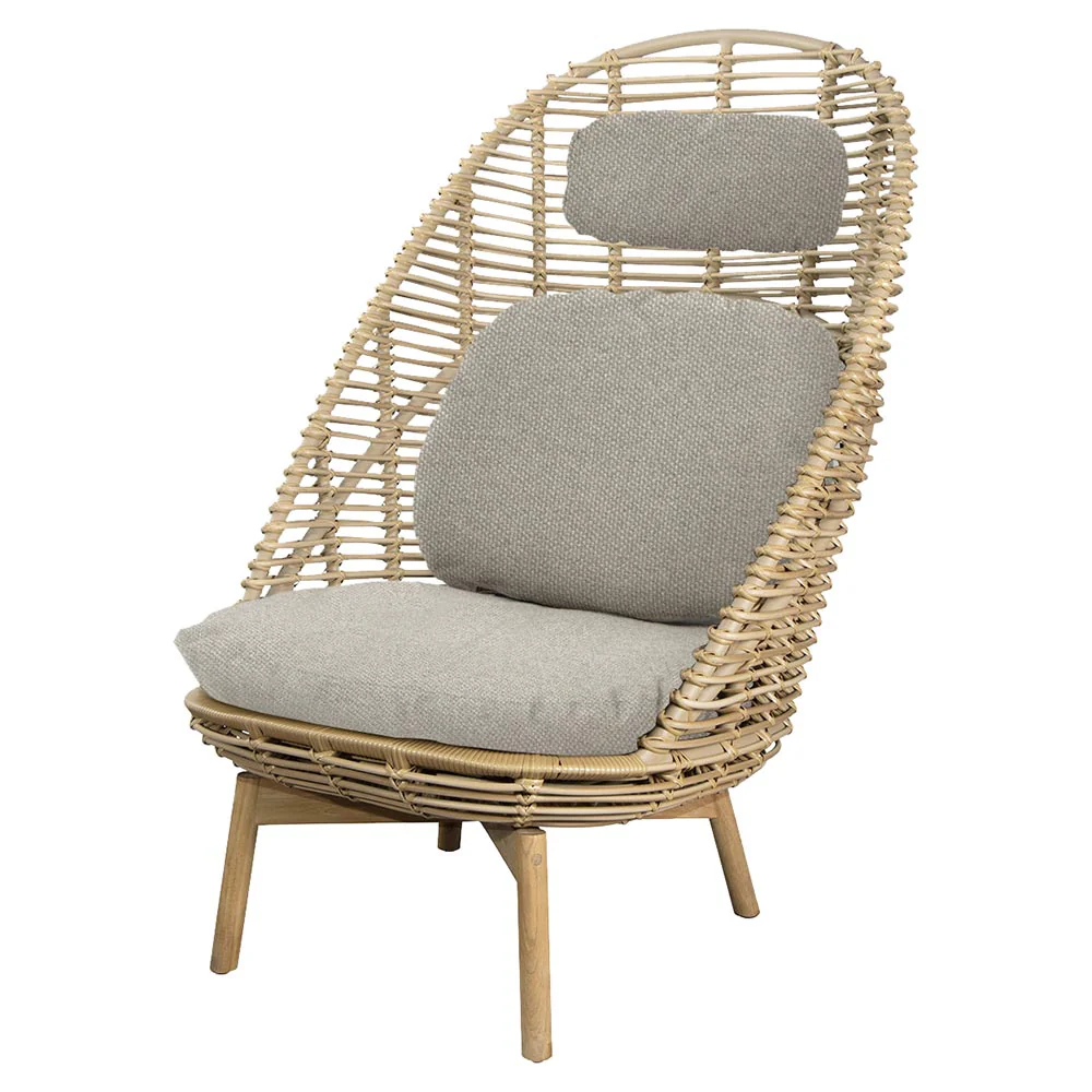 Hive Outdoor Highback Chair - Desert Sand Cushions - Image 2
