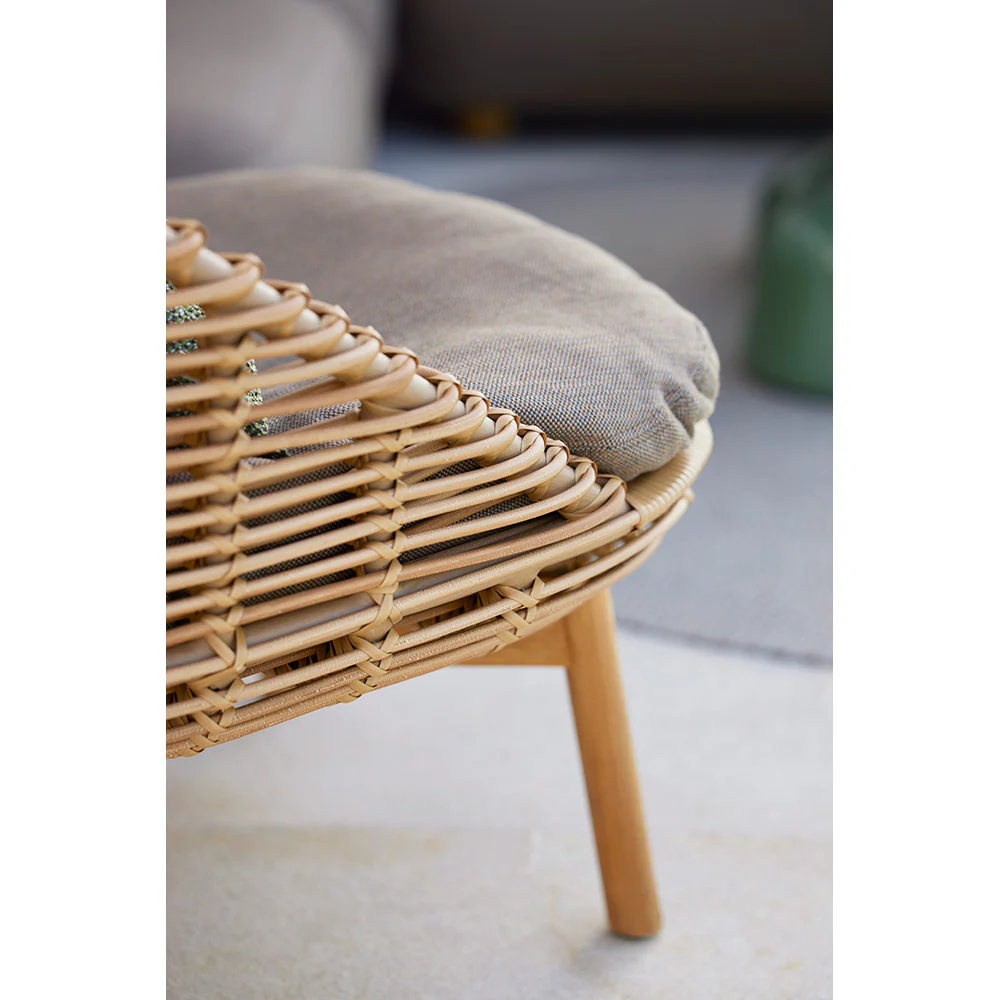 Hive Outdoor Lounge Chair - Turmeric Yellow Cushions - Image 2