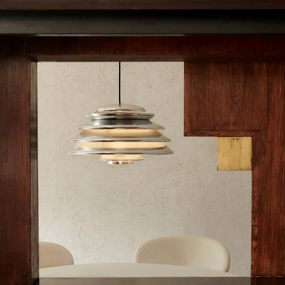 Hive Pendant - Polished Aluminum - Image 12
