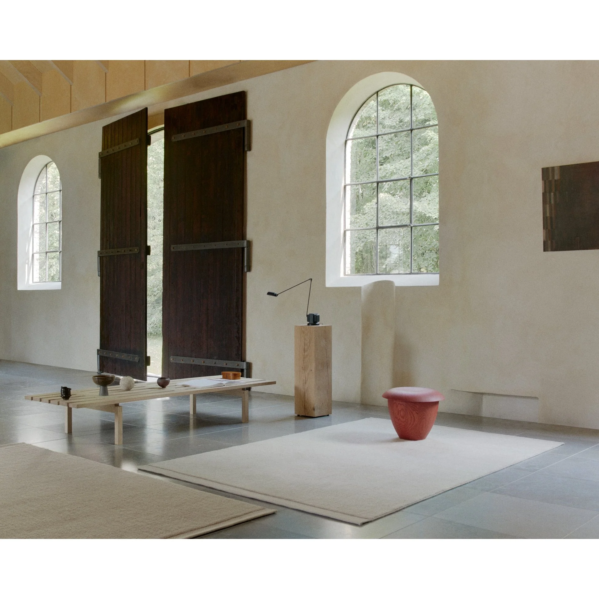 Hushed Frame Rug - White - Image 7