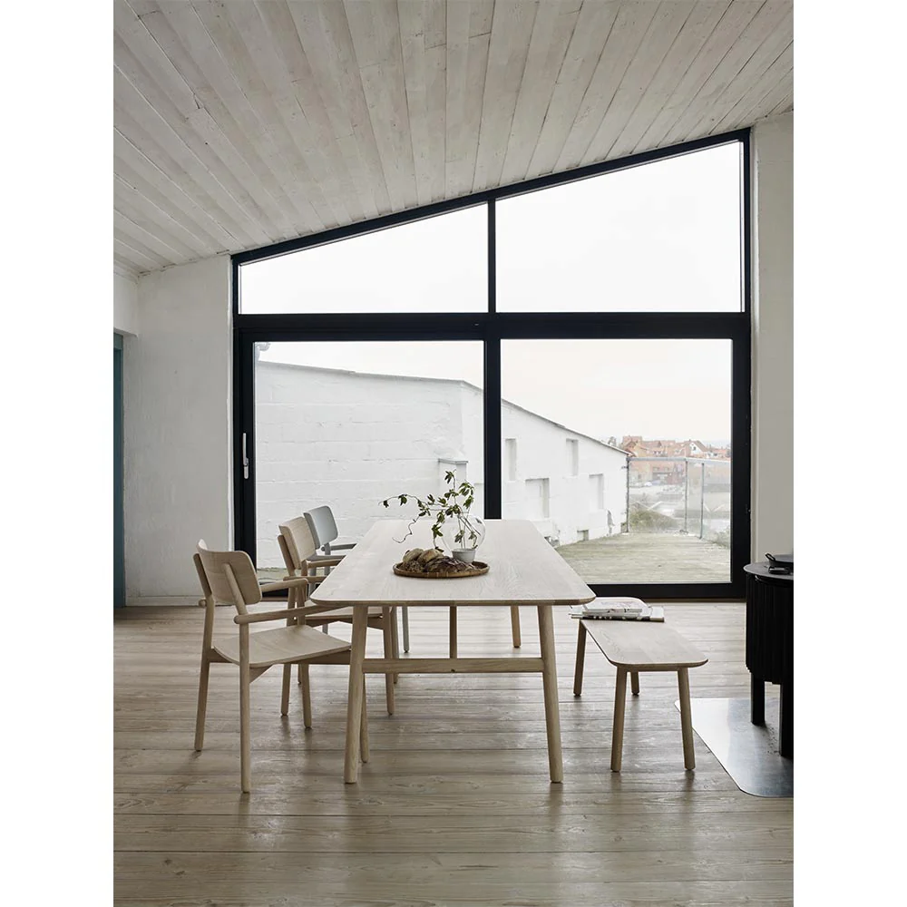 Hven Armchair - Oak White Oiled - Image 5