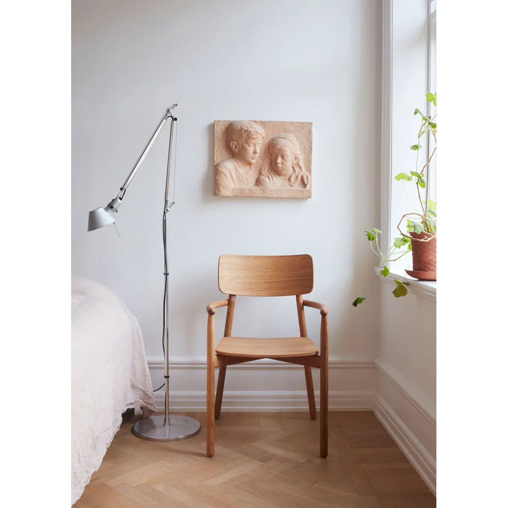 Hven Armchair - Oak White Oiled - Image 8