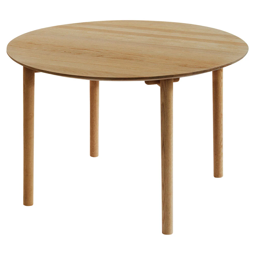 Hven Round Dining Table - Oak Oiled