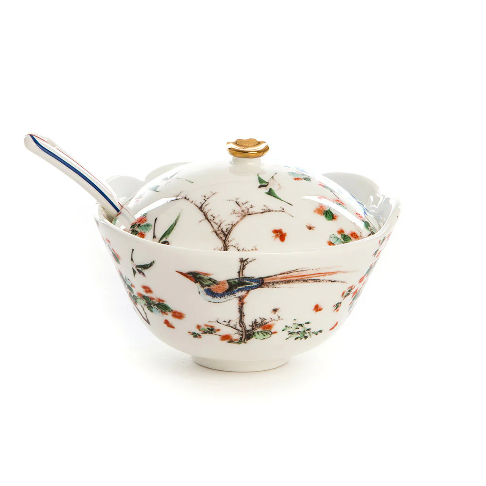 Hybrid Sugar Pot With Spoon - Maurilia - Image 4