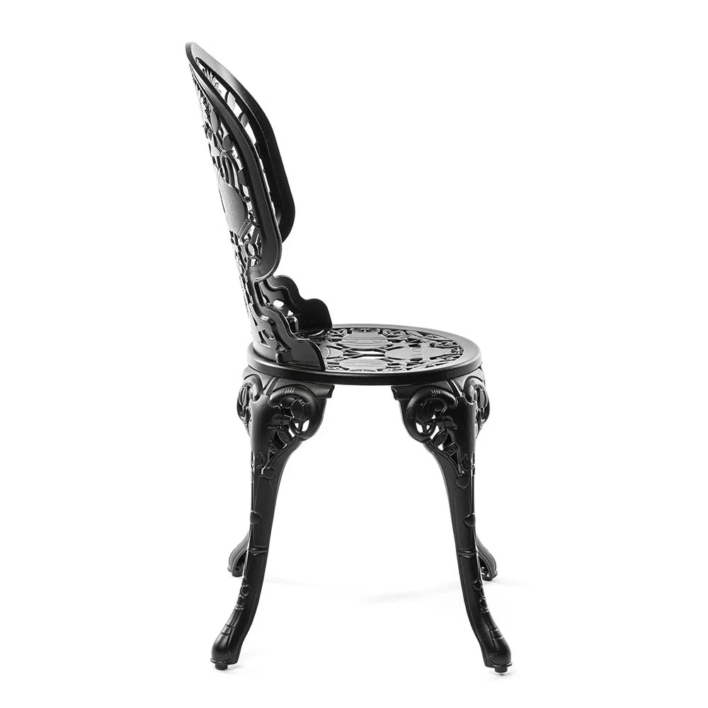 Industry Aluminum Chair - Black - Image 3