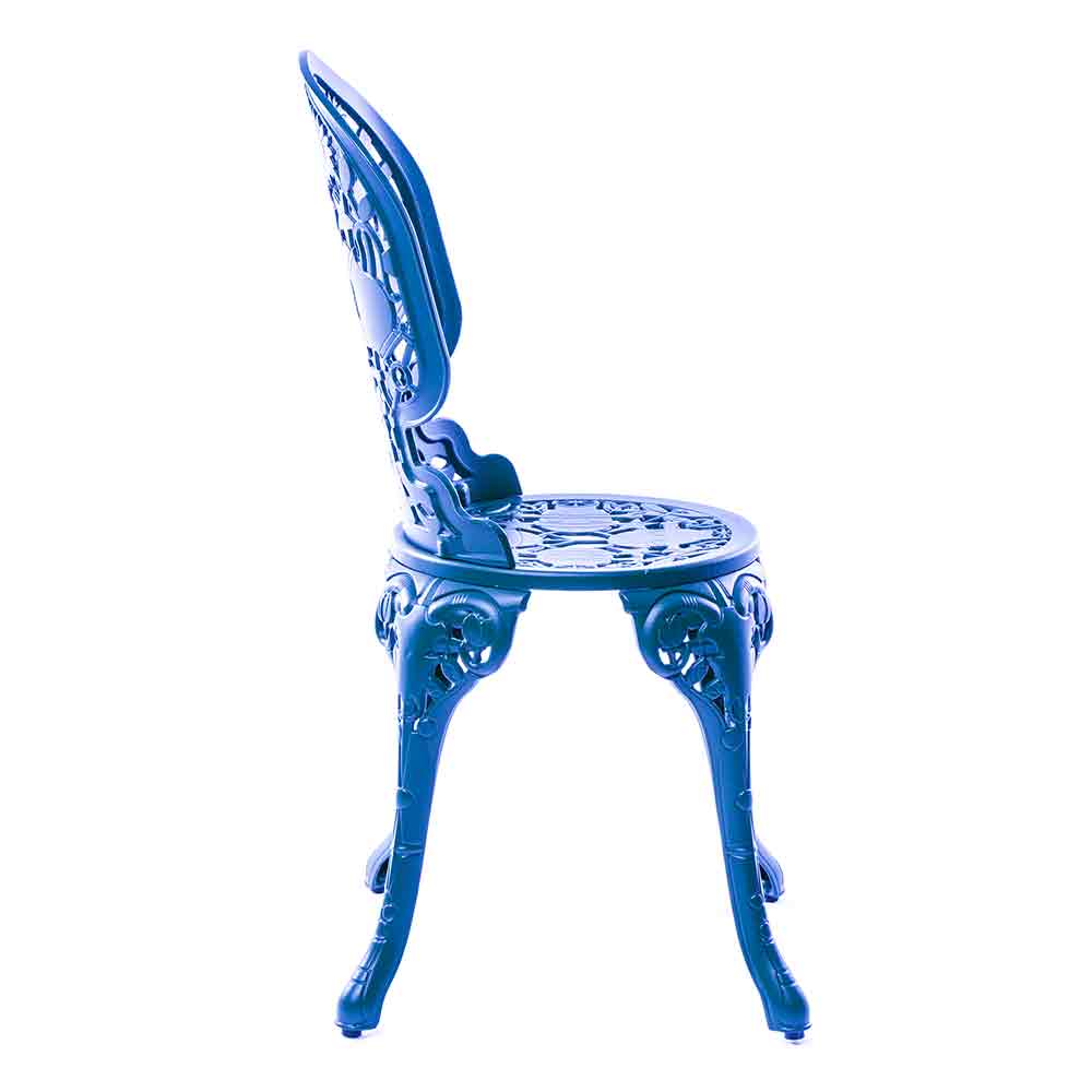Industry Aluminum Chair - Blue - Image 3