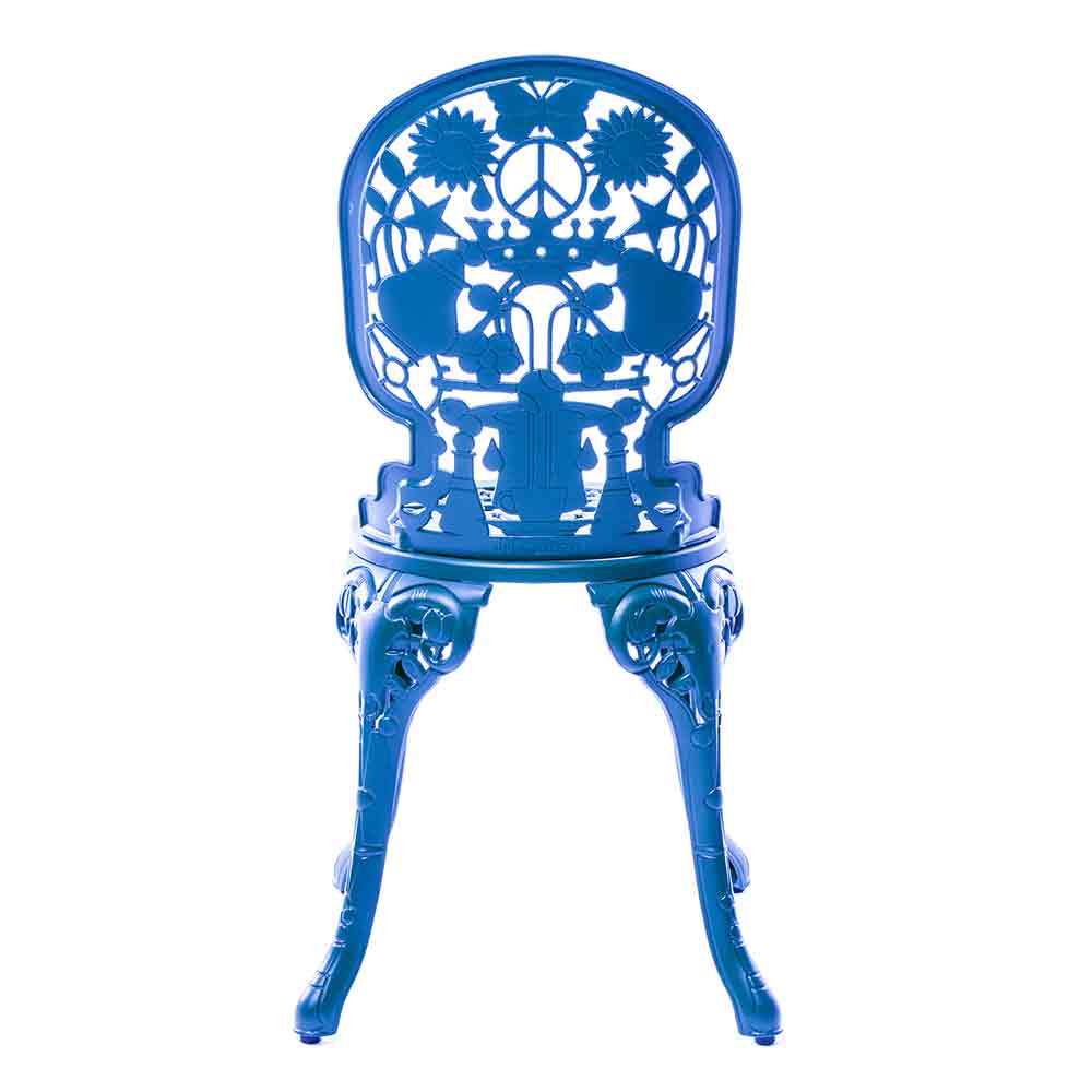 Industry Aluminum Chair - Blue - Image 4