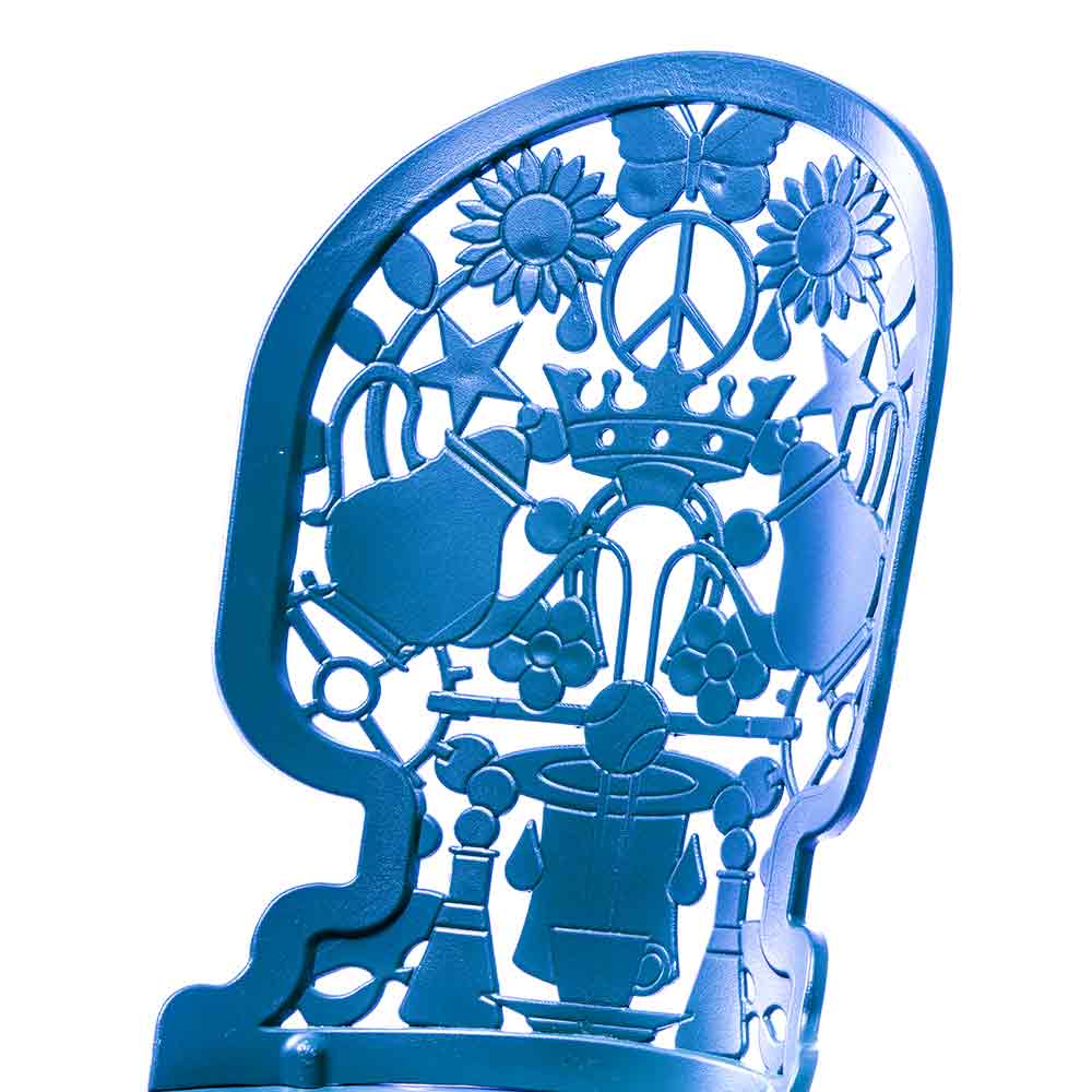 Industry Aluminum Chair - Blue - Image 6