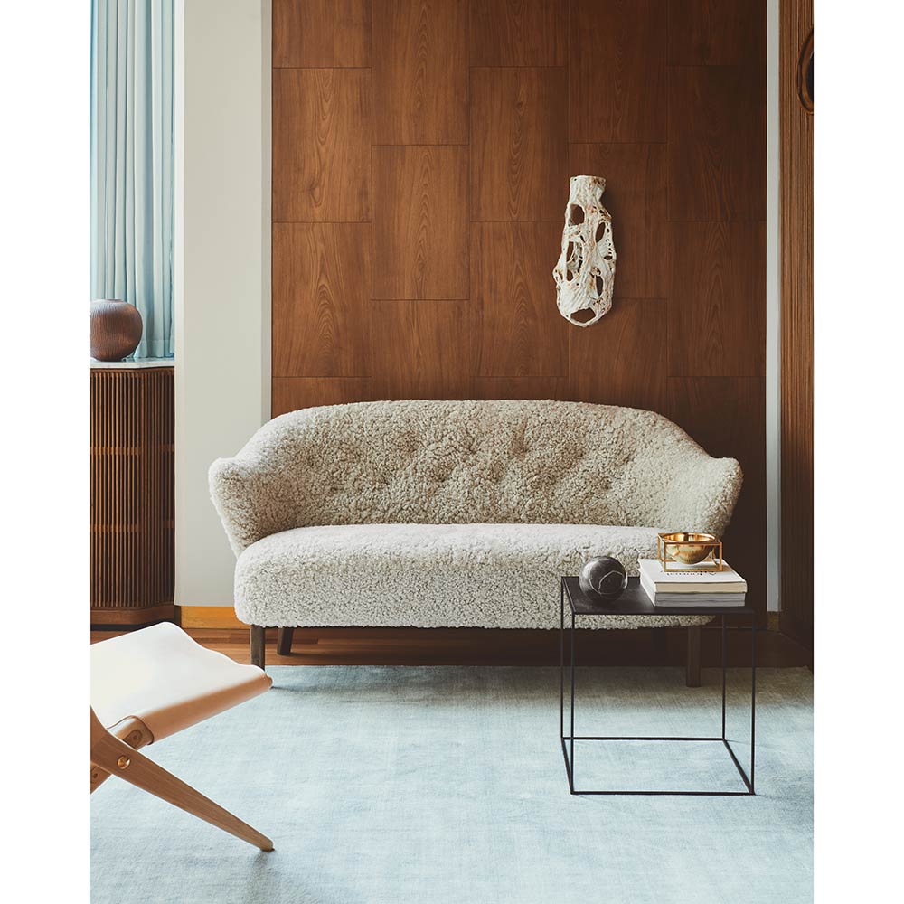 Ingeborg Sofa - Honey Sheepskin, Natural Oak - Image 4