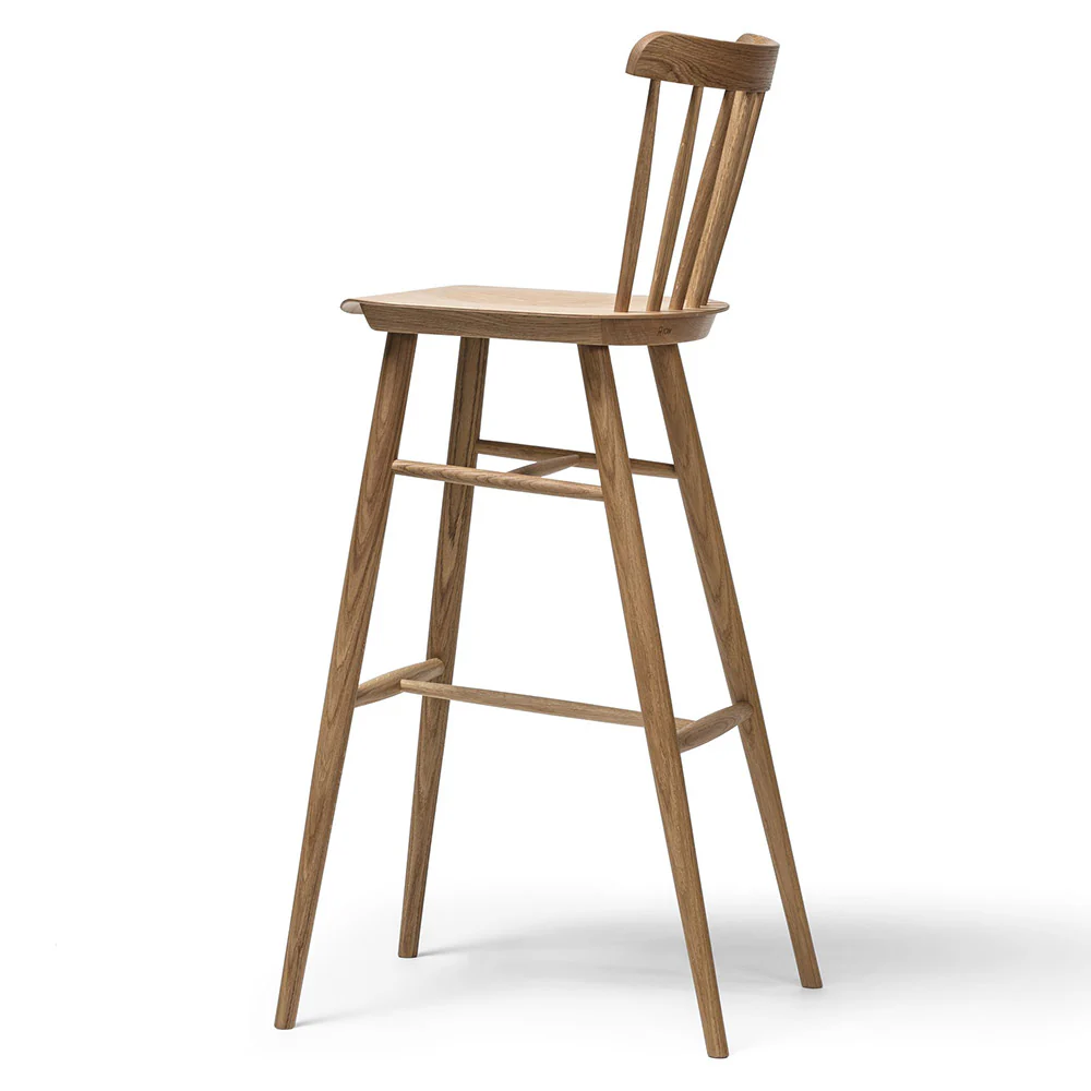 Ironica Barstool - Wood - Image 2