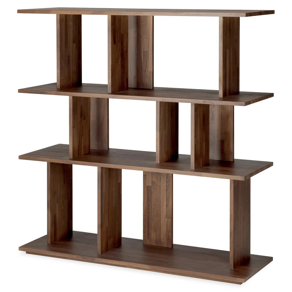 Irregular Rack 44.5"W - Brown Teak - Image 2