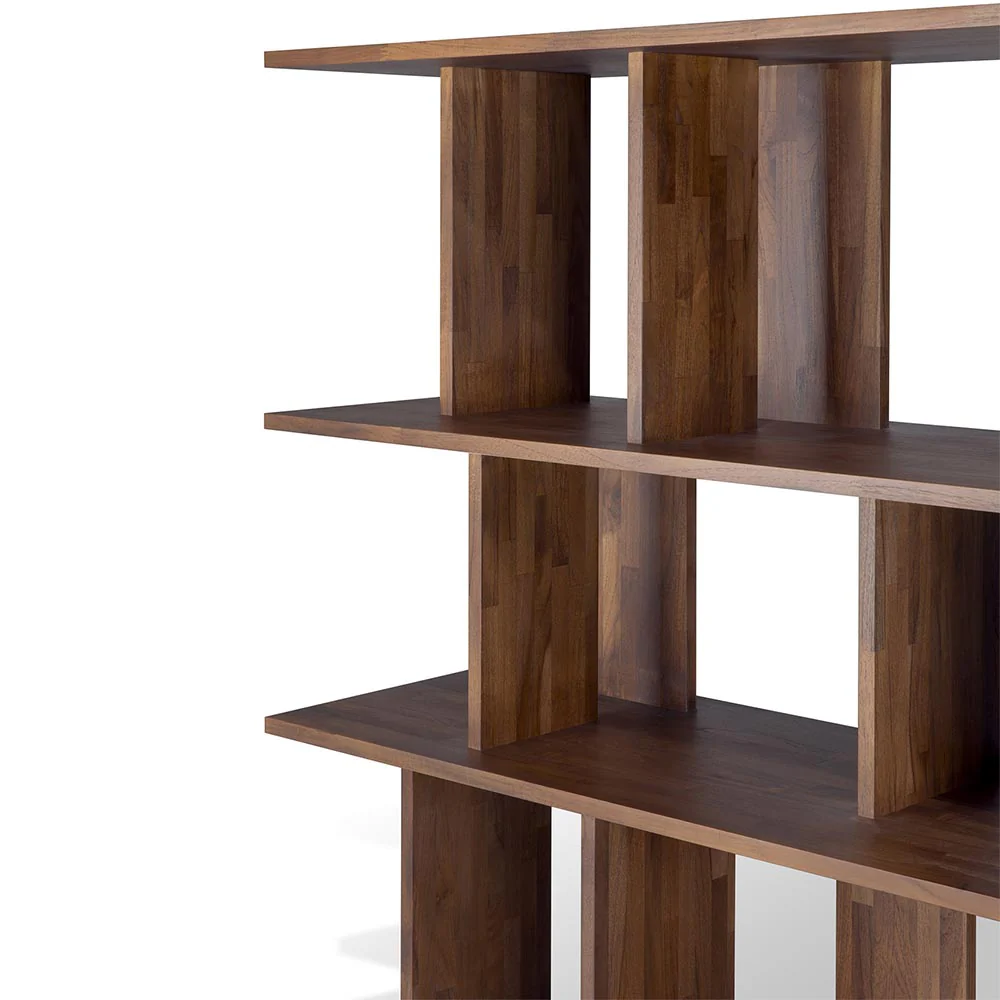 Irregular Rack 44.5"W - Brown Teak - Image 4